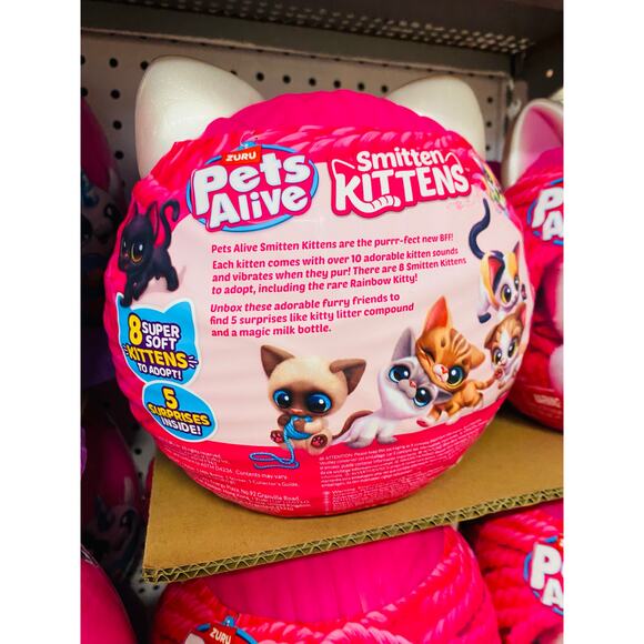 ZURU Skitten Kittens Pets Alive 5pc Set with/ Kinetic Sand - Picture 3 of 3